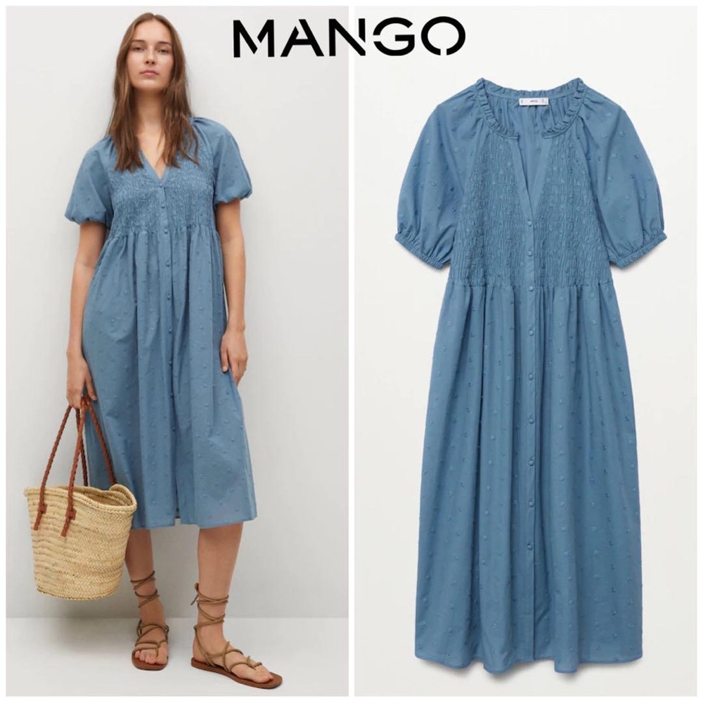 Mango babydoll dress